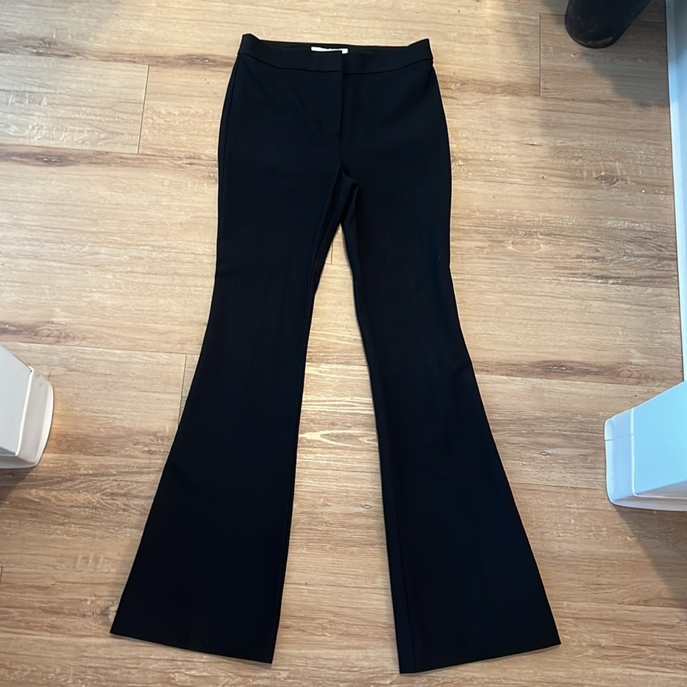 Derek Lam 10 Crosby | FLARE TROUSER Black - Size 2 - Picture 5 of 11